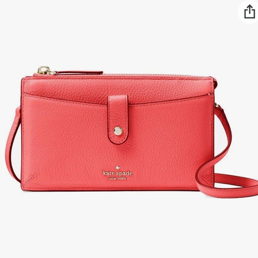 KATE SPADE JACKSON SMALL TAB CROSSBODY STOPLIGHT COLOR - Picture 13 of 13